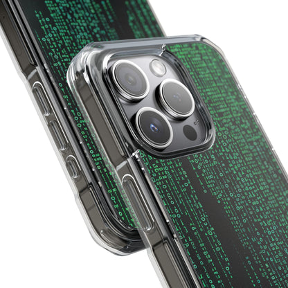 Neon Data Stream iPhone 15 - Impact Clear+