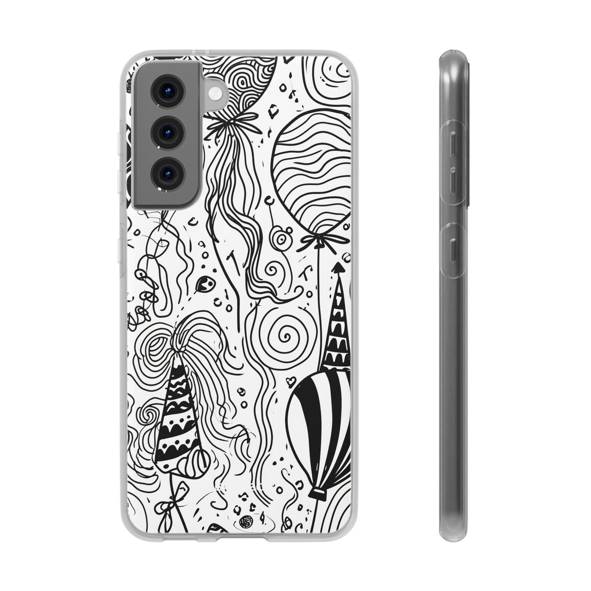 Whimsical Festivity | Flexible Phone Case for Samsung Galaxy