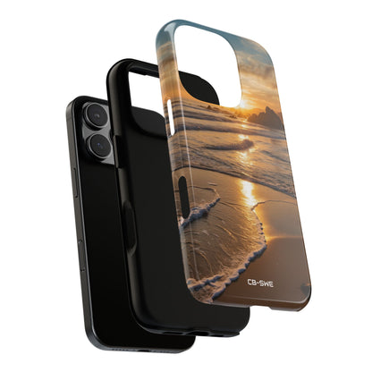 Waves Embrace Shore - iPhone Case