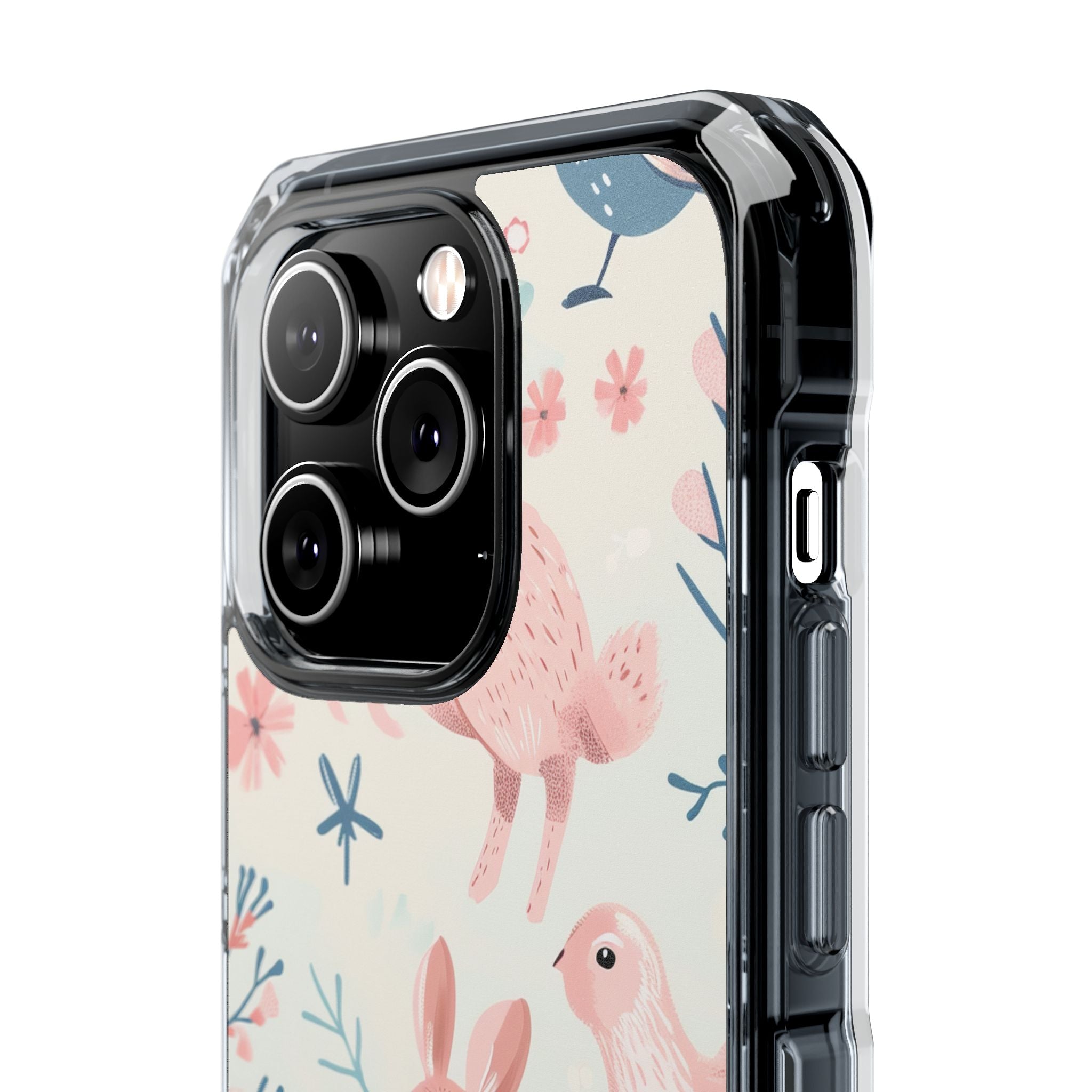 Pastel Whimsical Nature - Clear Impact iPhone 14 Phone Case