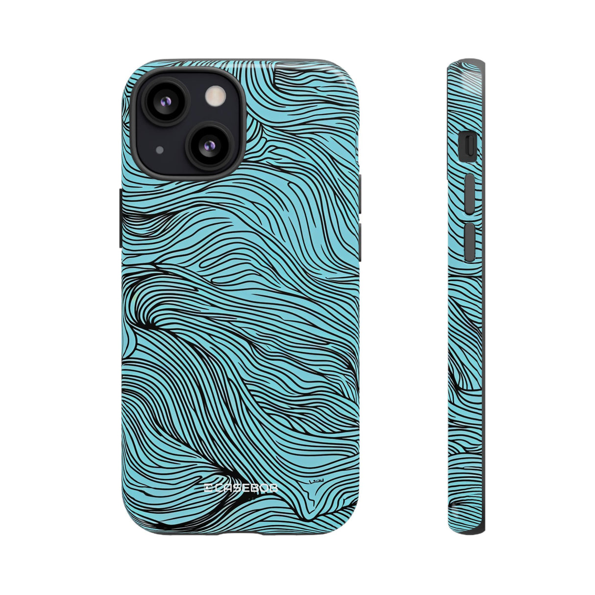 Wavy Serenity | Protective Phone Case for iPhone