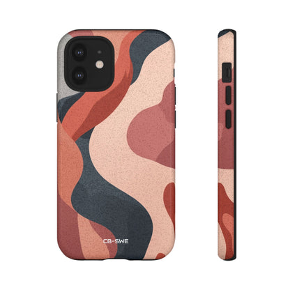 Flowing Earth Tones - iPhone Case