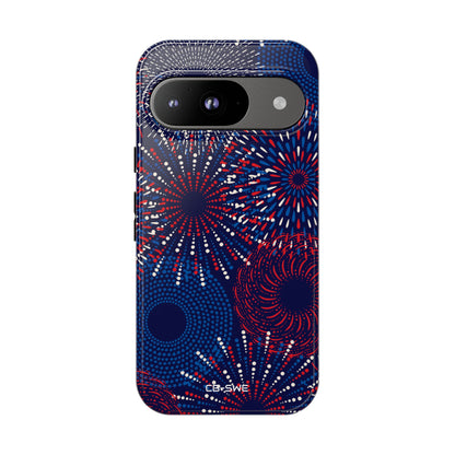 Vibrant Circles Emerge - Google Pixel Case