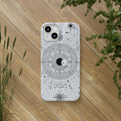 Celestial Mandala Mystique | Biodegradable Phone Case