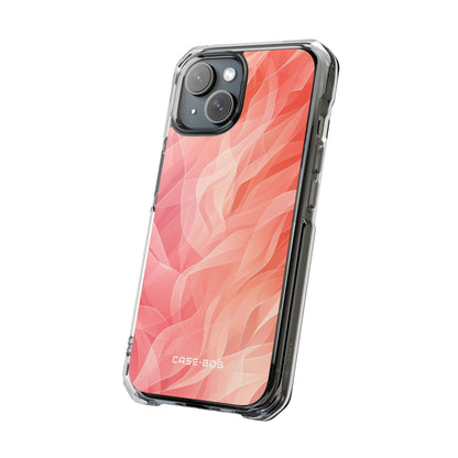 Coral Cascade iPhone 15 Case - Impact