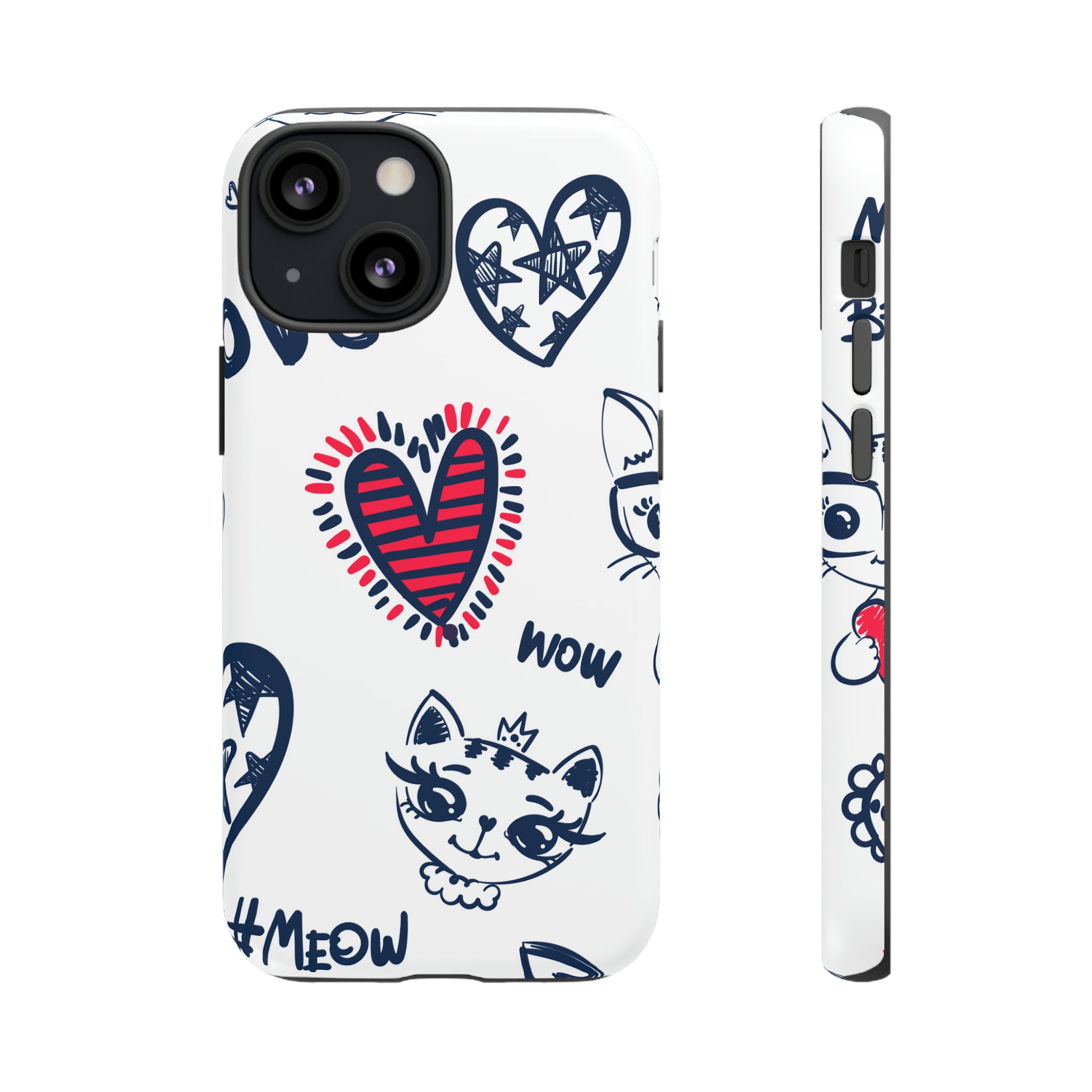 Cute Cat Wallpaper - Protective Phone Case