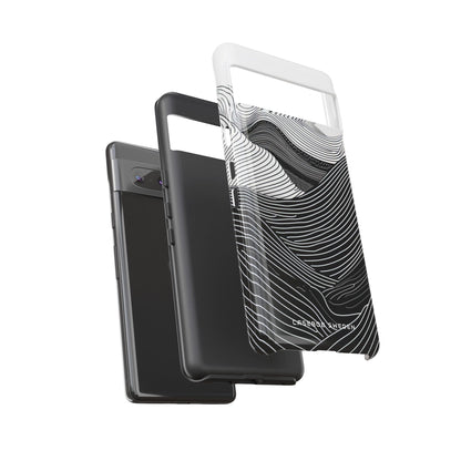 Undulating Horizon Waves Google Pixel 7 - Tough Phone Case