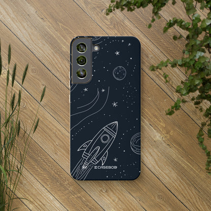 Cosmic Doodle Adventure | Biodegradable Phone Case