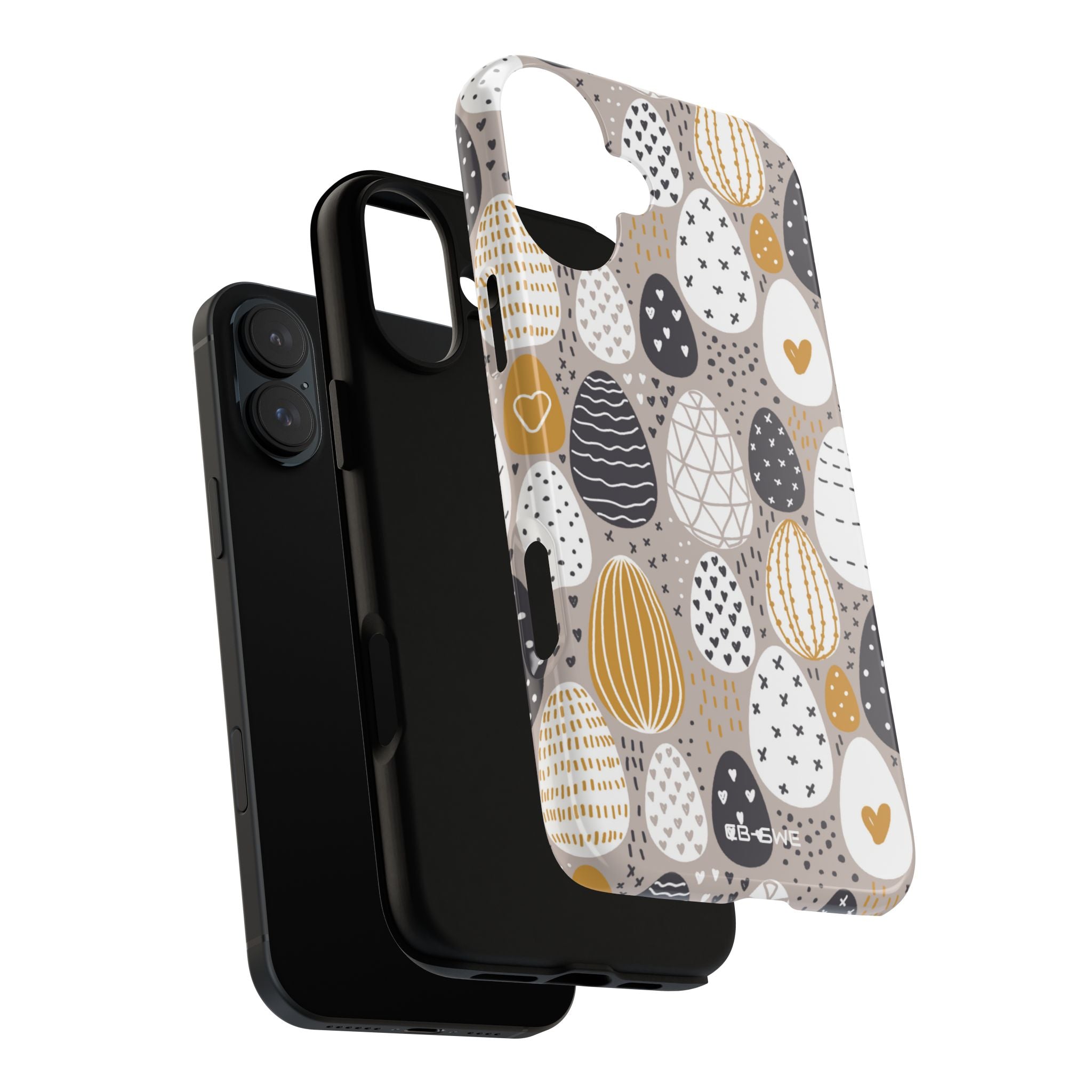 Easter Eggs Playful - iPhone Case