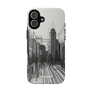 Urban Symphony: Monochromatic Lines - for iPhone 16