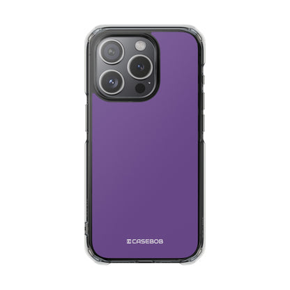 Dark Lavender - Clear Impact Case for iPhone