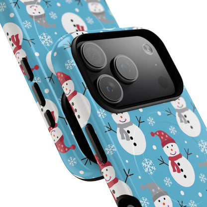 Snowman Parade iPhone 17 Pro Case - Tough+