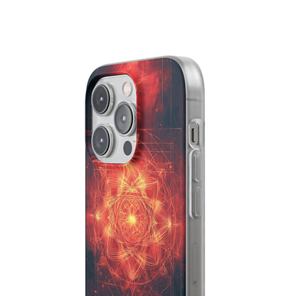 Radiant Mandala iPhone 14 Pro Case - Soft