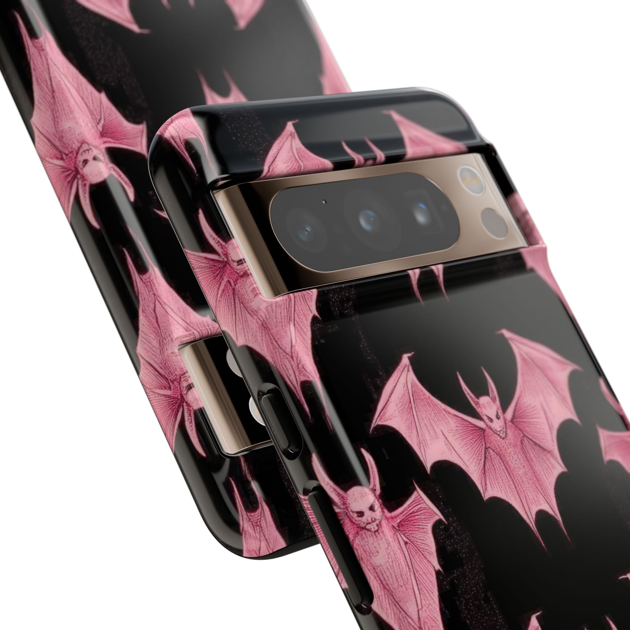 Pink Batwave Google Pixel 8 Pro Case - Tough