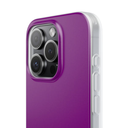 Purple iPhone 15 - Flexi Phone Case