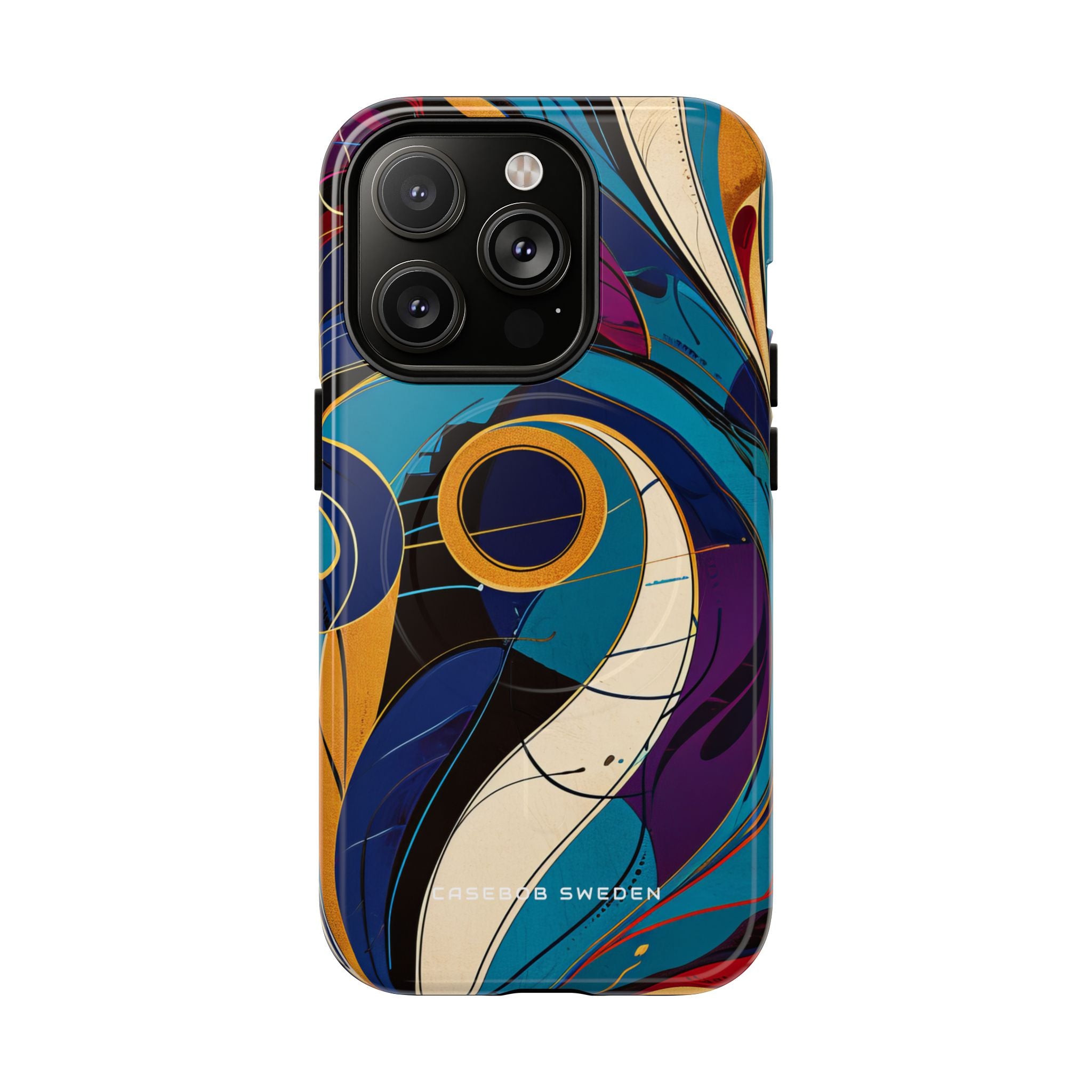 Vintage Vortex Harmony iPhone 14 | Tough+ Phone Case