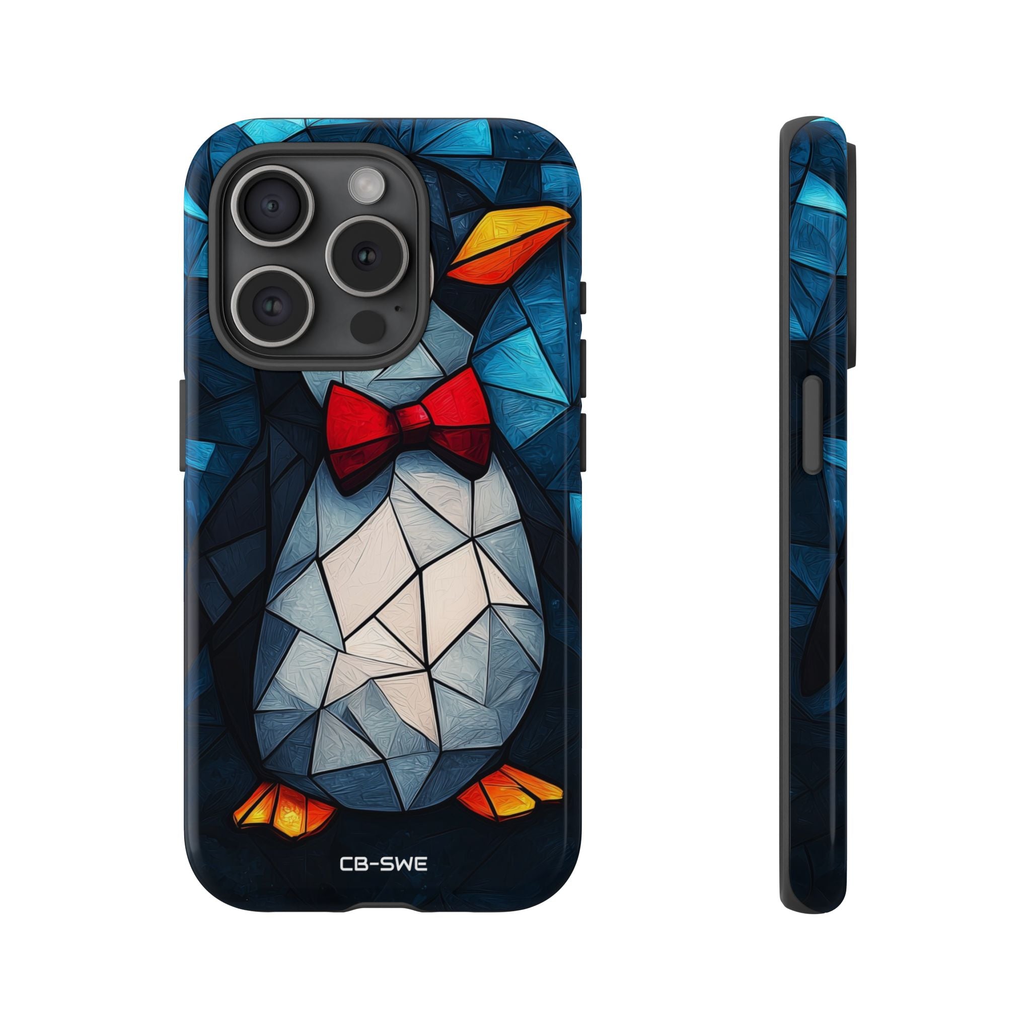 Penguin Wears Bow Tie - iPhone Case