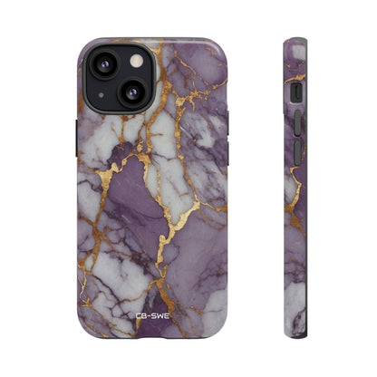 Lavender Veins Flow - iPhone Case