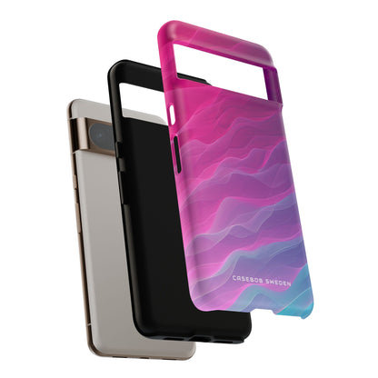 Gradient Oceanflow Waves Google Pixel 8 - Tough Phone Case