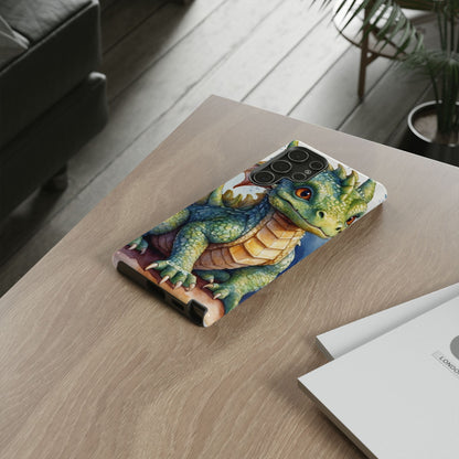 Green Dragon Smiles - Samsung Case