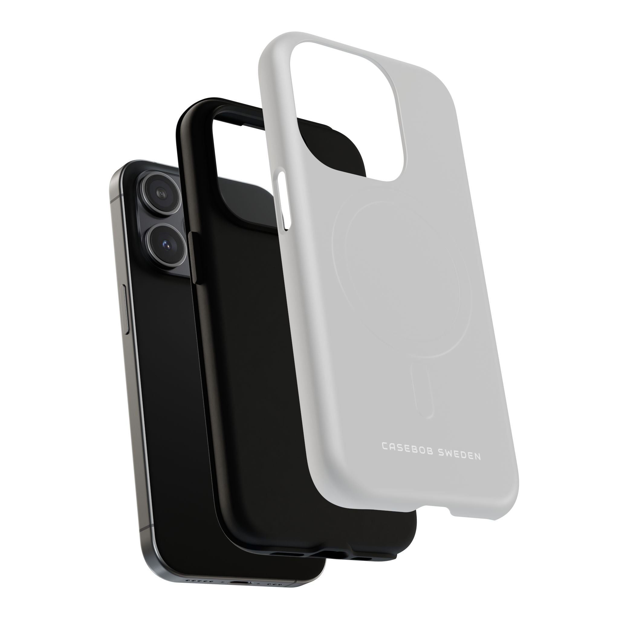 Light Gray iPhone 15 | Tough+ Phone Case