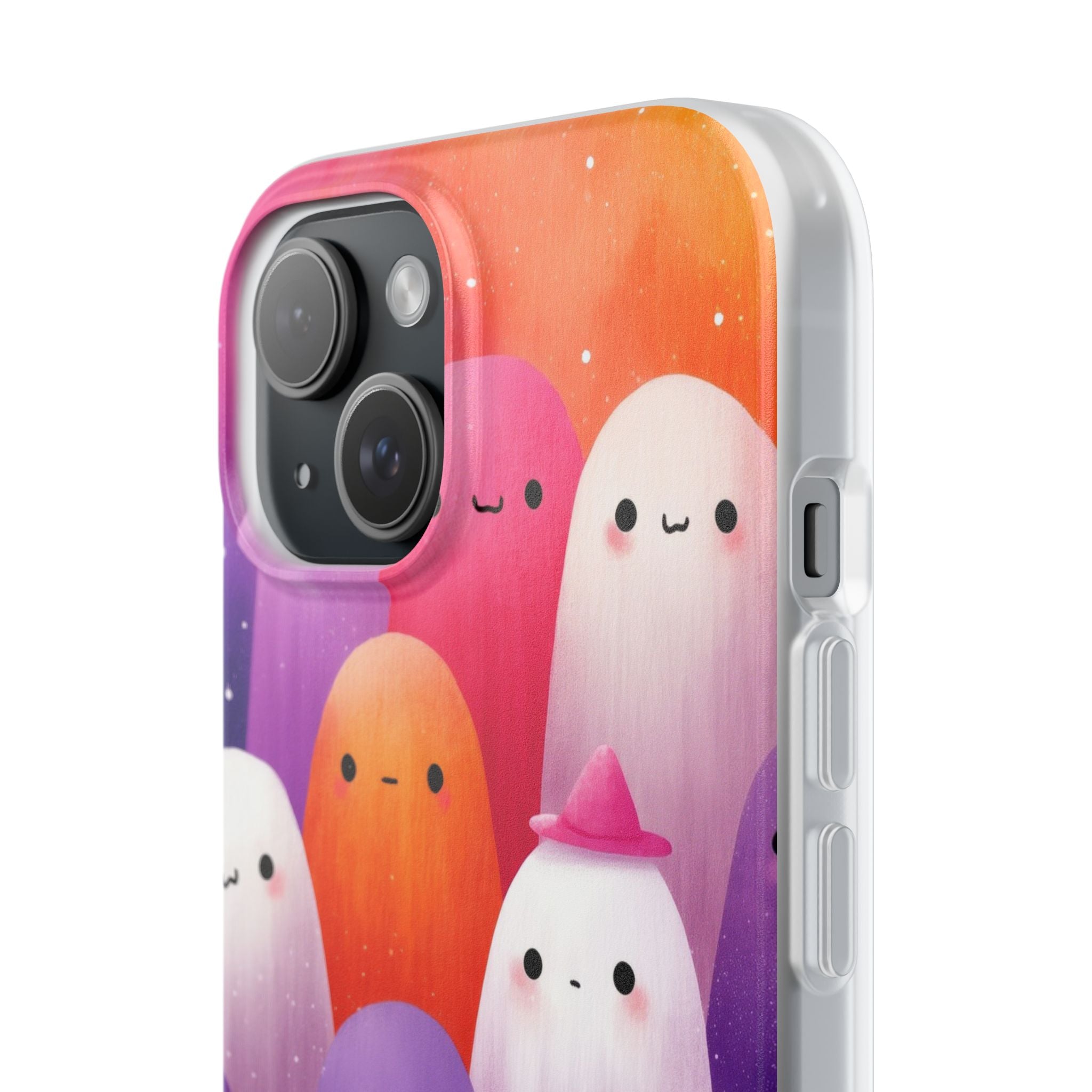 Ghostly Glow iPhone 15 Case - Soft