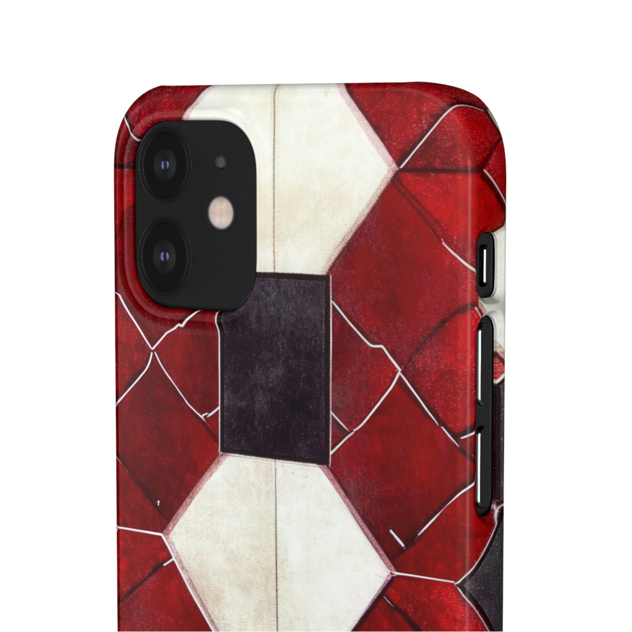 Gothic Hexagon Symmetry iPhone 12 - Slim Phone Case