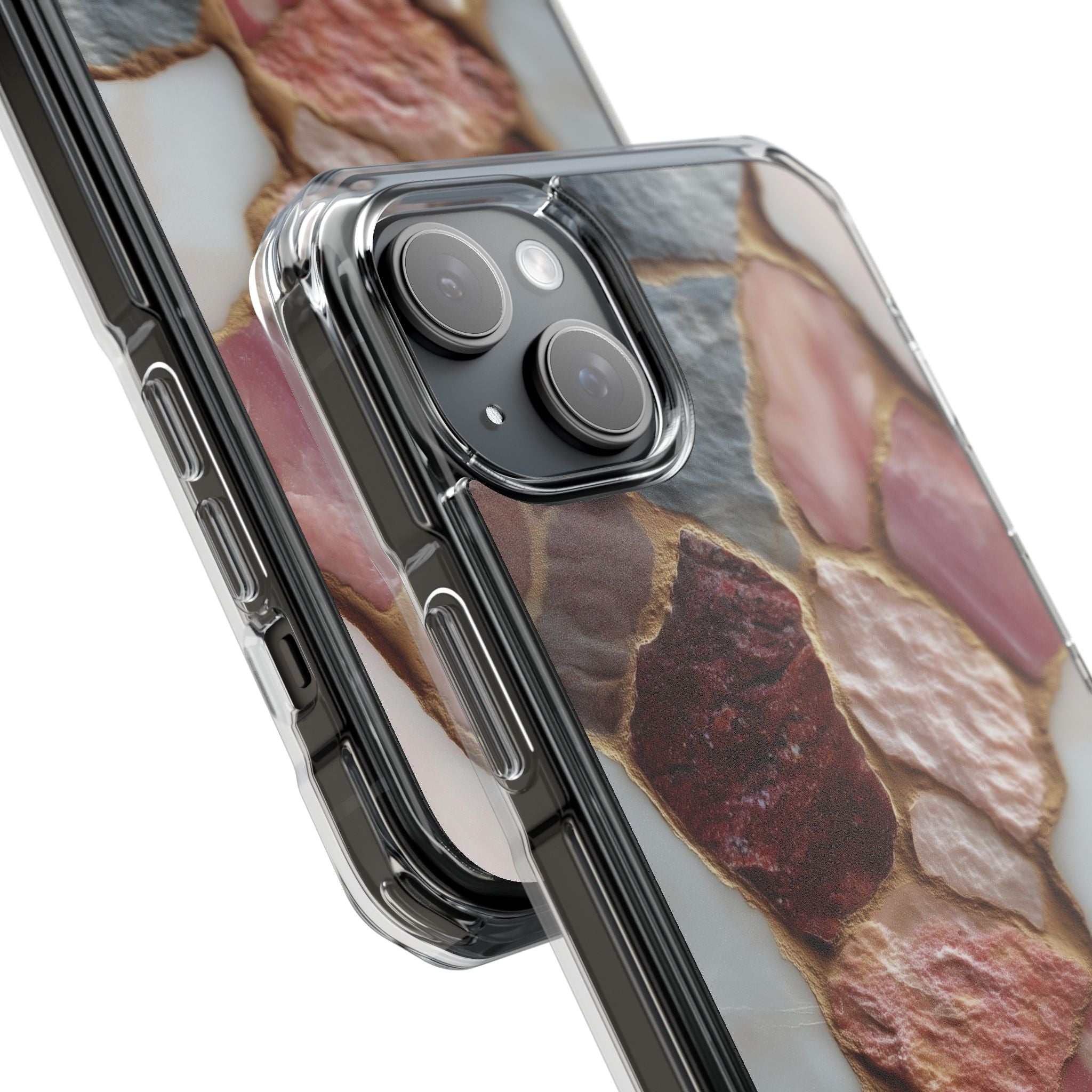Textured Stones Dance iPhone Case - Impact