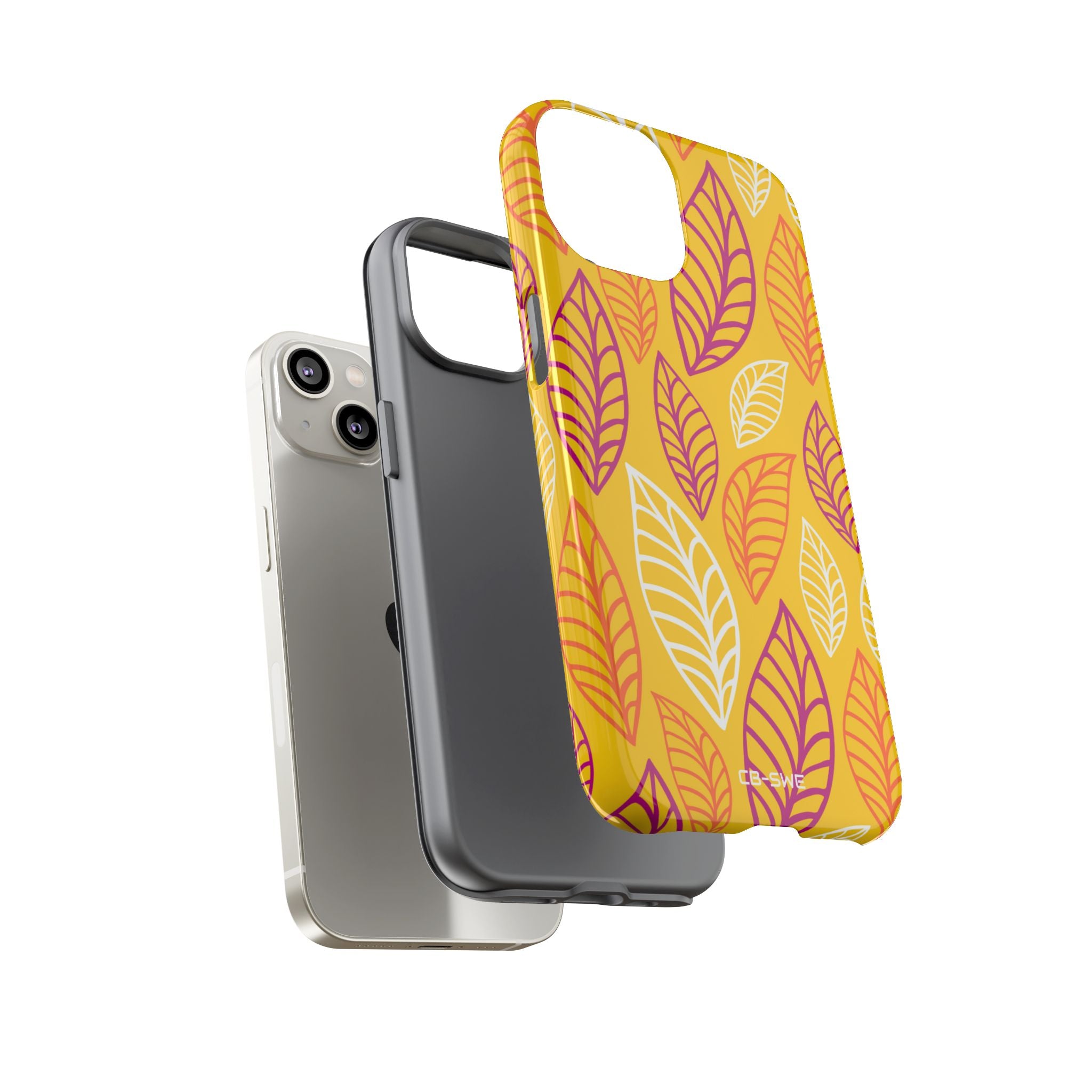 Vibrant Leaf Symphony - iPhone Case