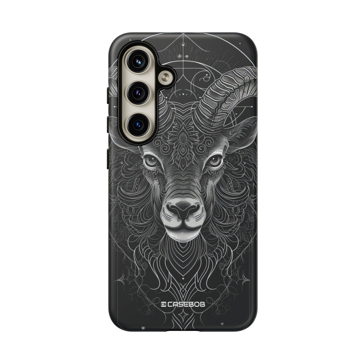 Mystical Ram: Surreal Celestial Design - For Samsung S24