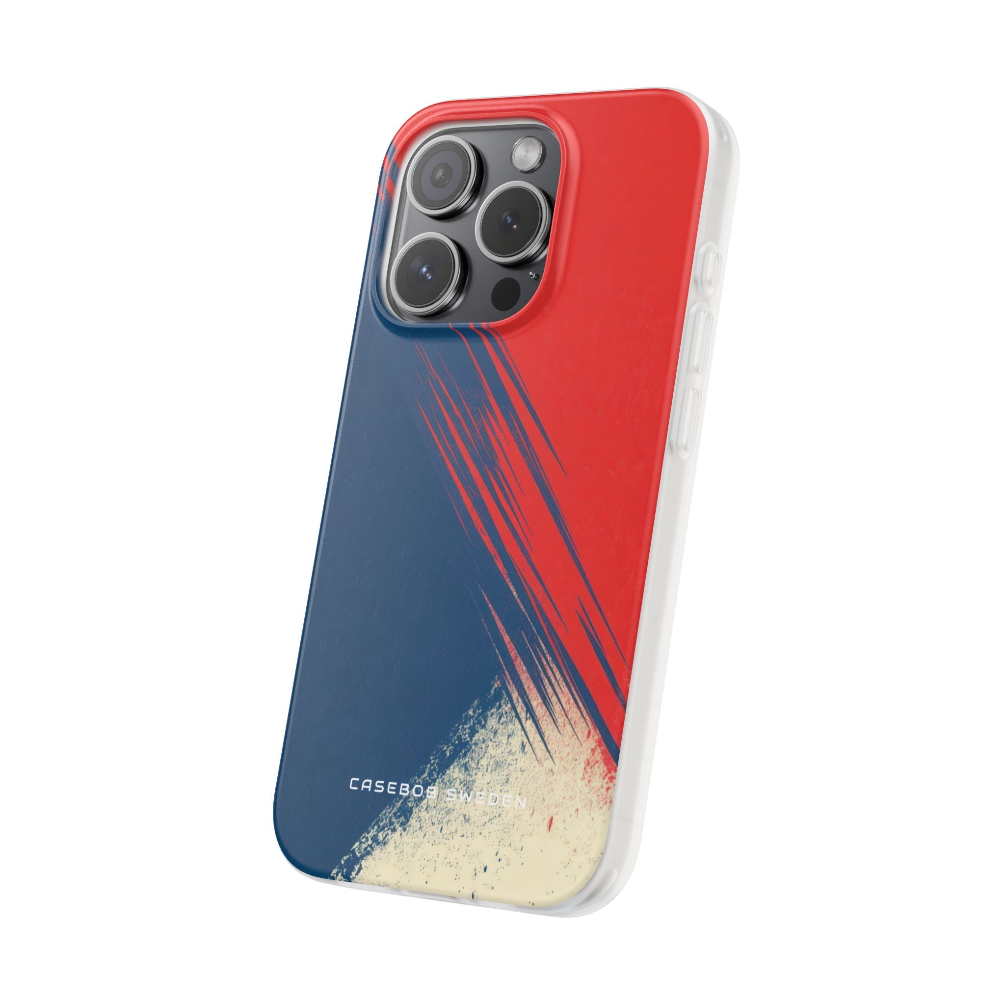 Vintage Brushstroke Harmony iPhone 15 - Flexi Phone Case