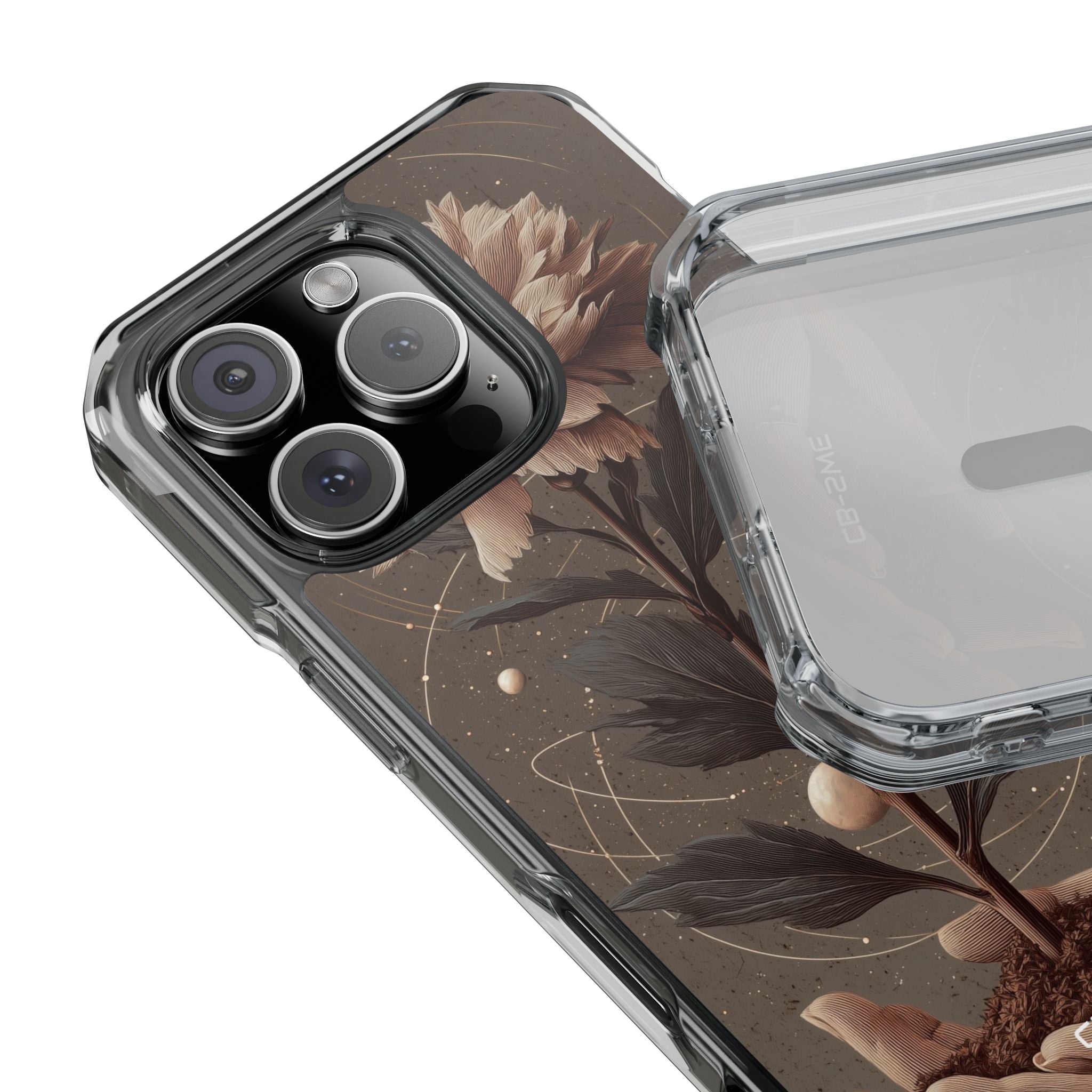 Celestial Flower Embrace iPhone Case - Impact