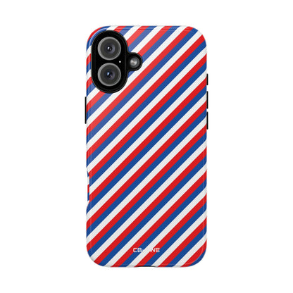 Striped Freedom Wave - iPhone Case