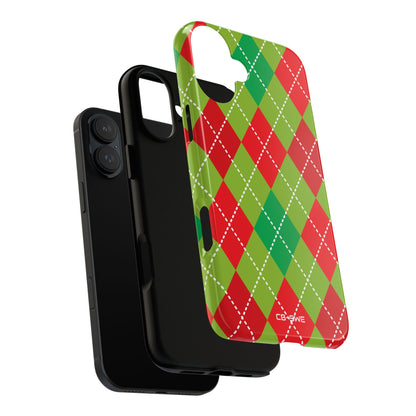 Diamond Shapes Dance - iPhone Case
