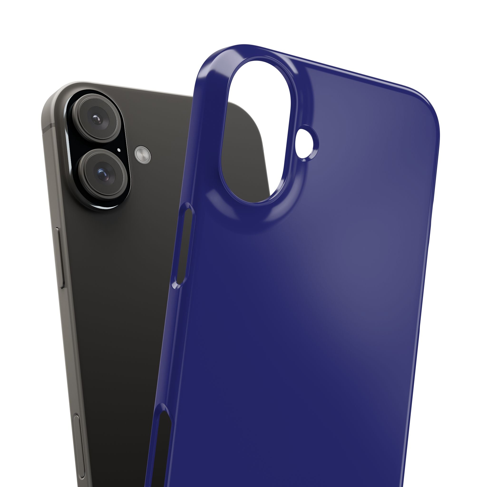 Dark Blue iPhone 16 - Slim Phone Case