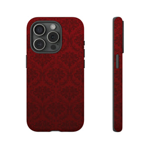 Dark Red Wallpaper - Protective Phone Case