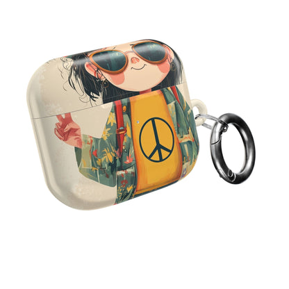 Peace Pigtails - AirPods Case