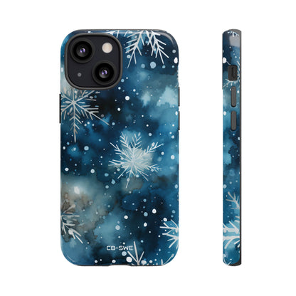 Winter Snowflakes Dance - iPhone Case