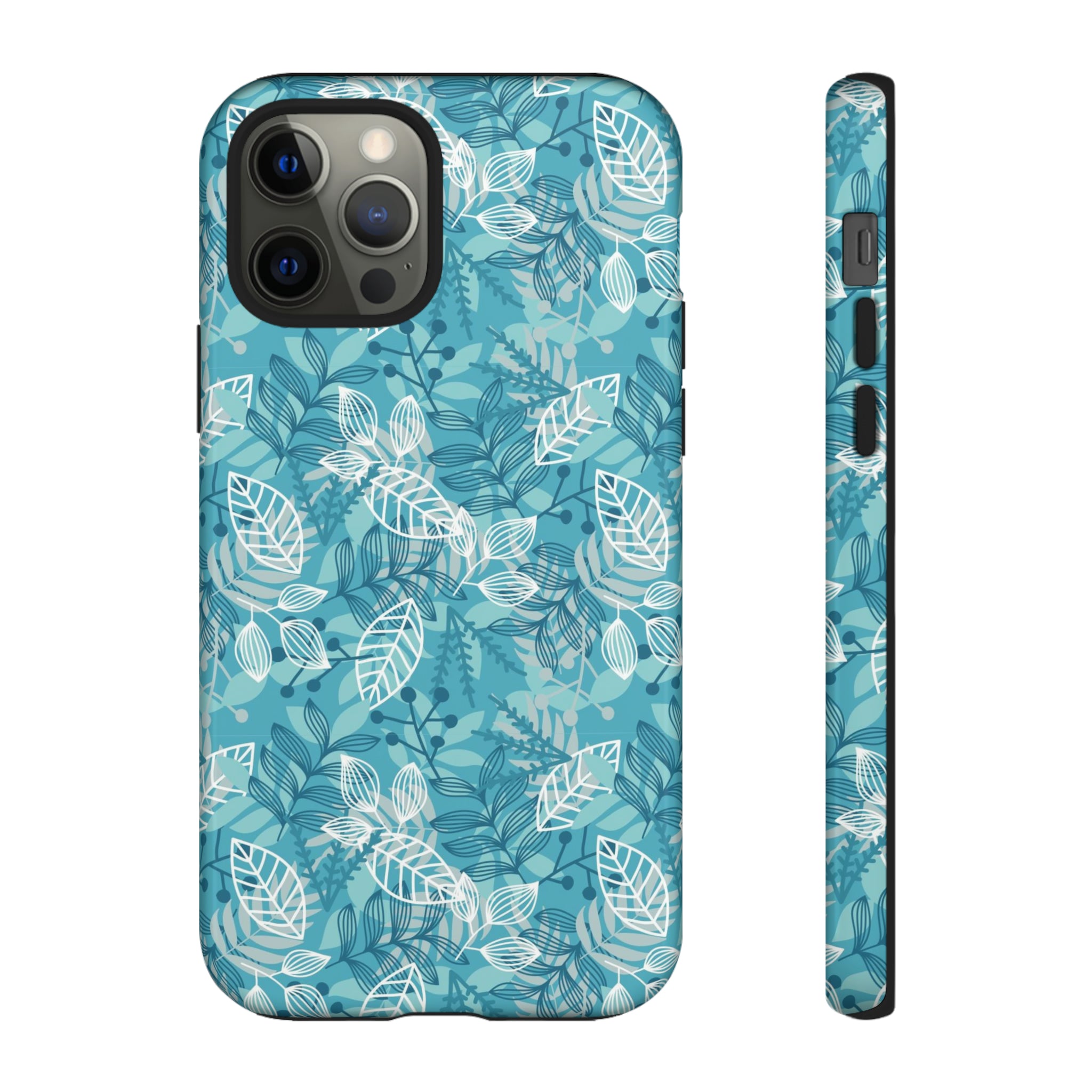 Spring Blue Leaf - Protective Phone Case