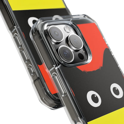 Peekaboo Cat Crimson iPhone 16 Pro Case - Impact