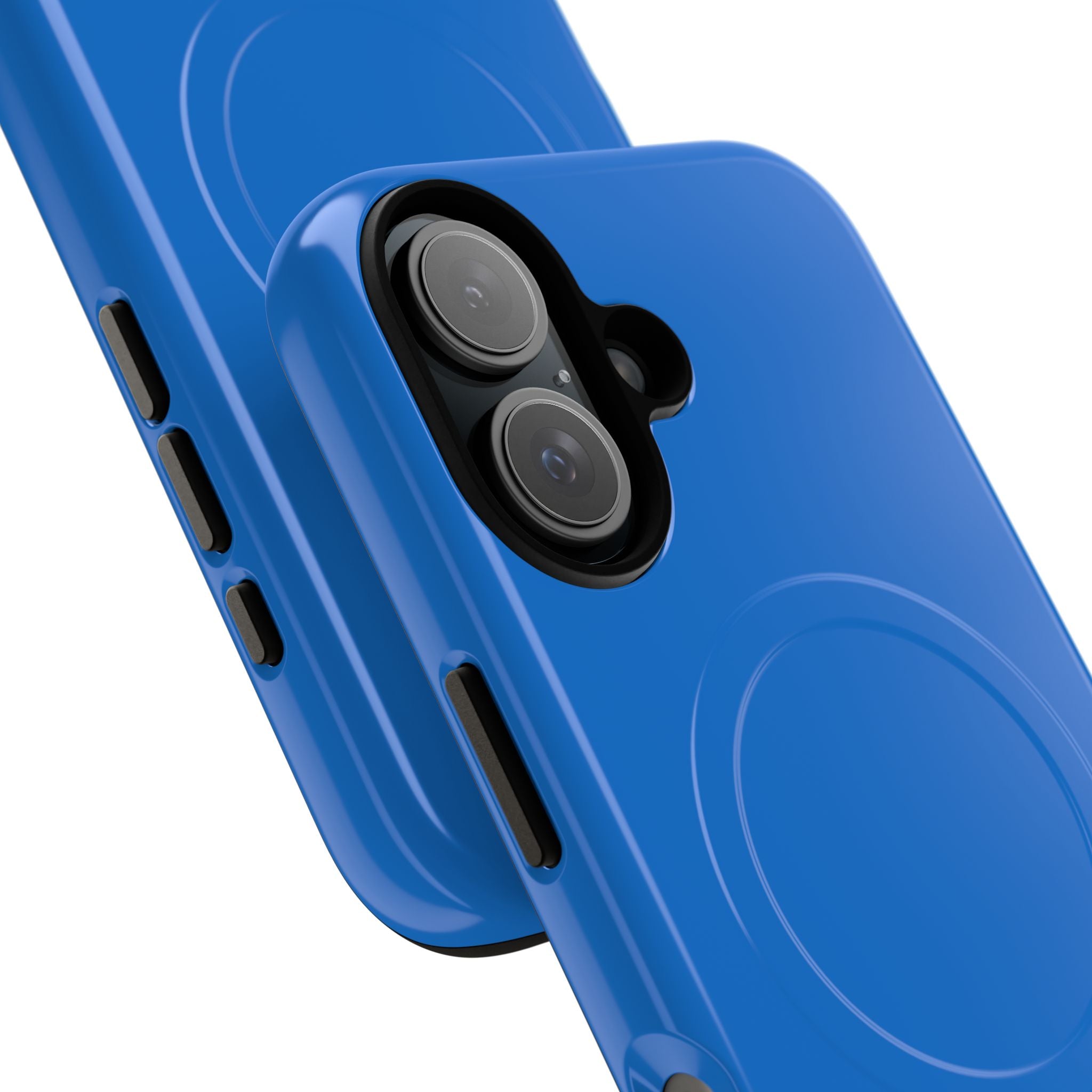 Bright Navy Blue - Tough + MagSafe® iPhone 16 Phone Case