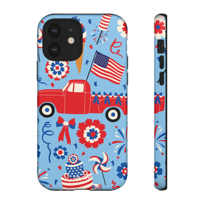 Celebration Fireworks Burst - iPhone Case