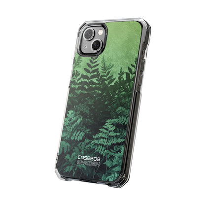 Verdant Fern Silhouettes iPhone 14 - Impact Clear+