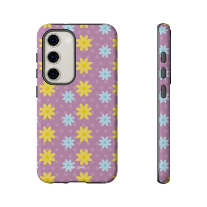 Flower Dots Dance - Samsung Case