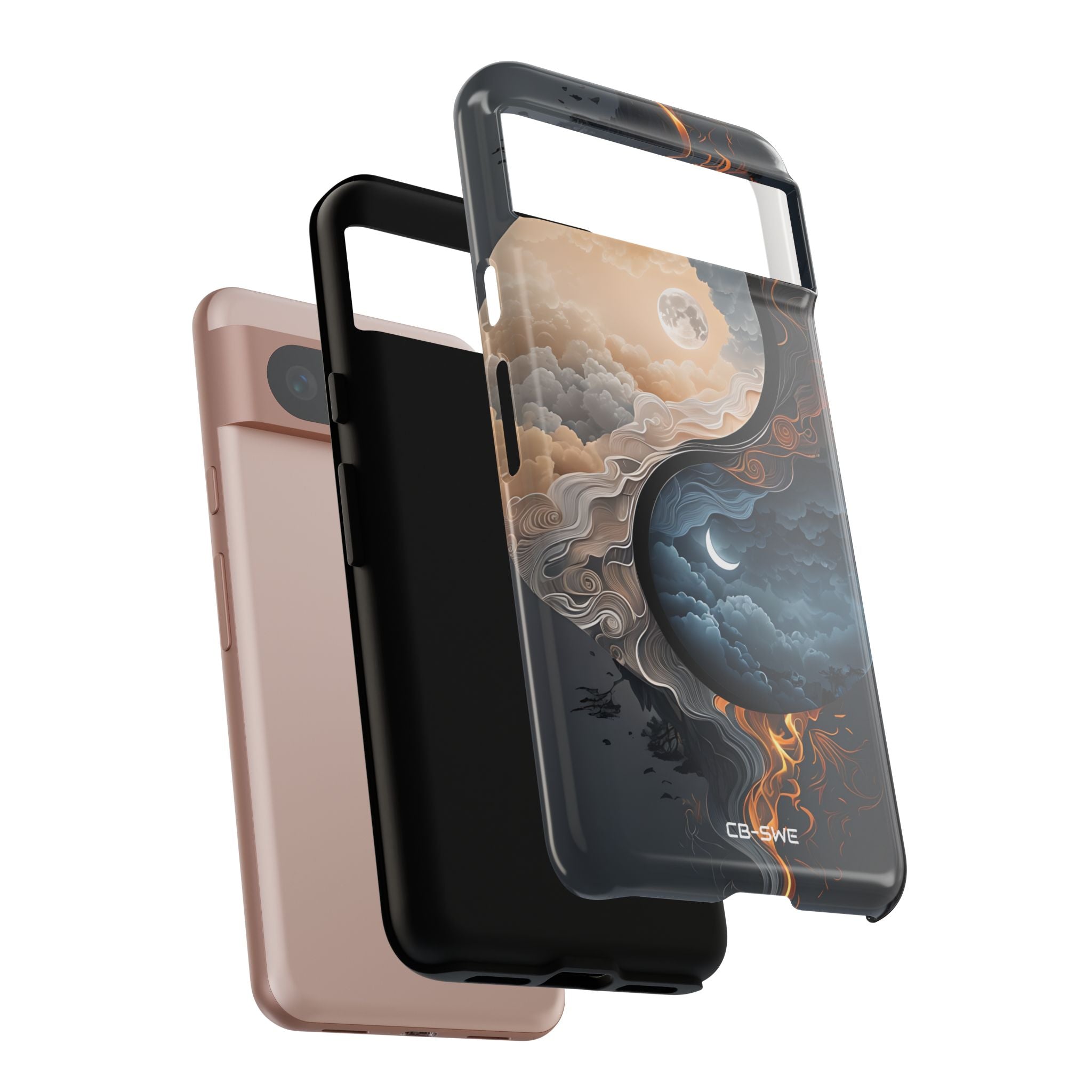 Moonlit Elemental Harmony - Google Pixel Case