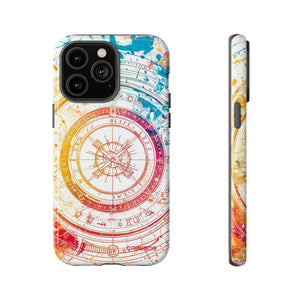 Astrological Wheel Wonders - Protective Phone Case