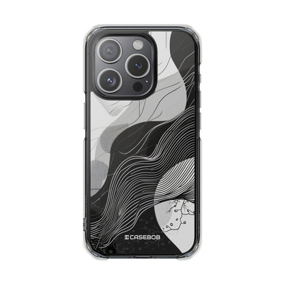 Monochrome Elegance - Phone Case for iPhone