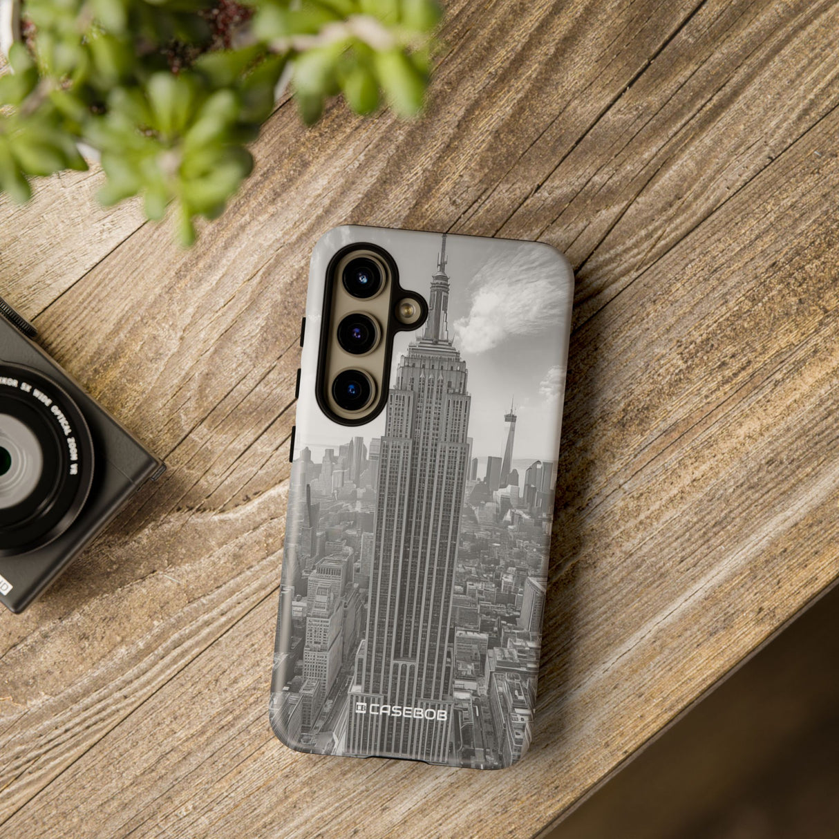 Grayscale Urban Elegance - For Samsung S24