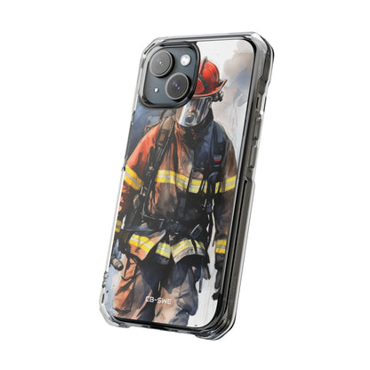 Firefighter In Motion iPhone Case - Impact