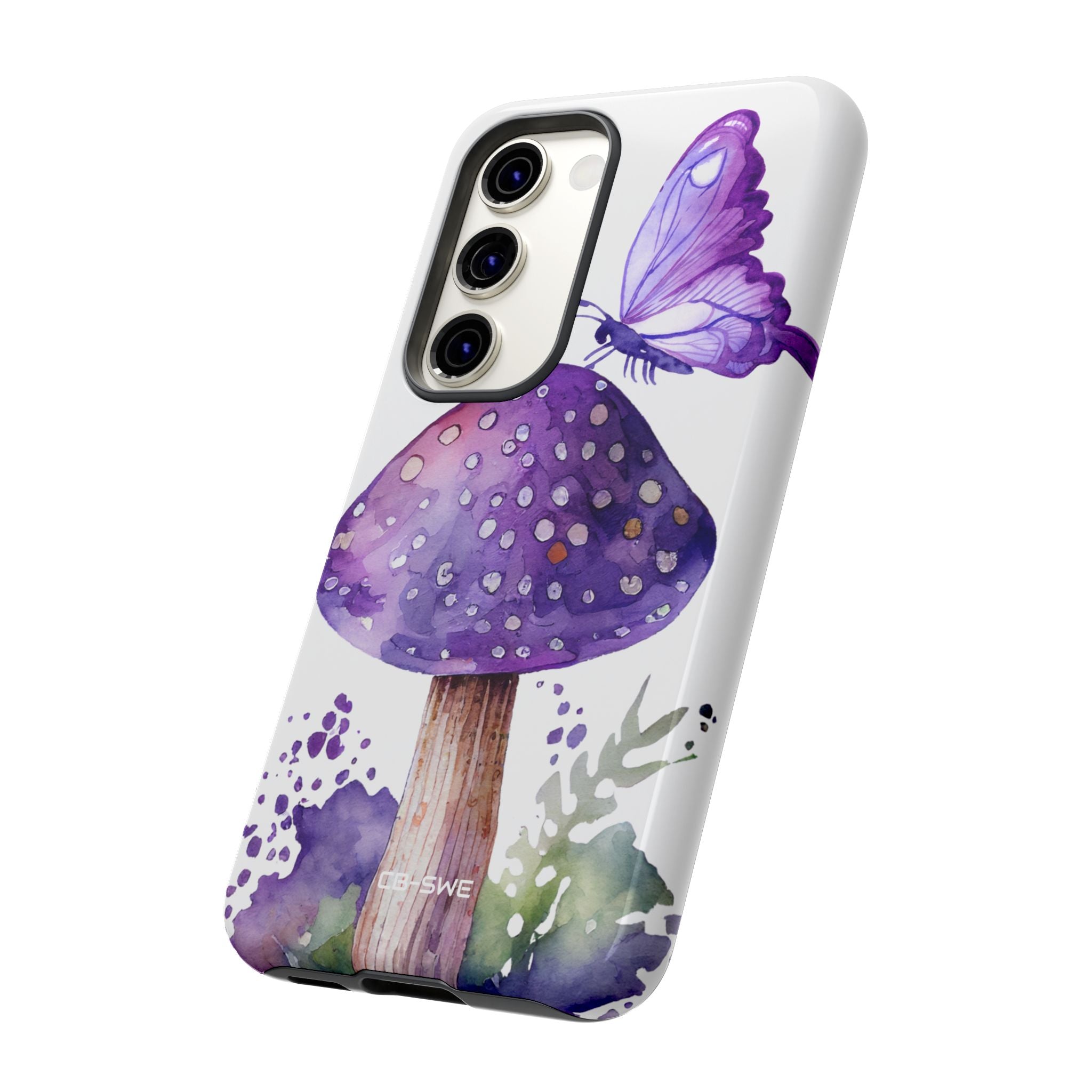 Whimsical Butterfly Perch - Samsung Case